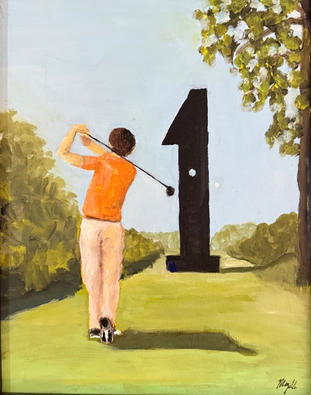 Hole in One by artist Mozelle Marks